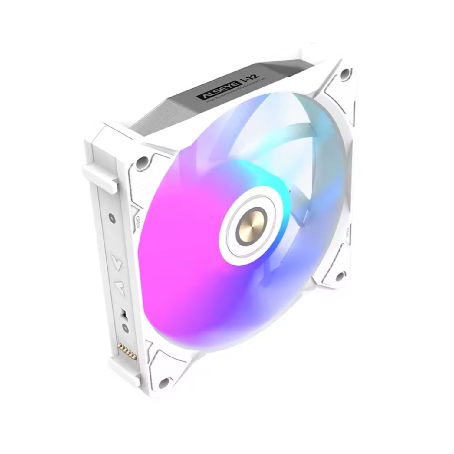 Kit de Ventiladores Alseye i-12 Argb, Color Blanco 5