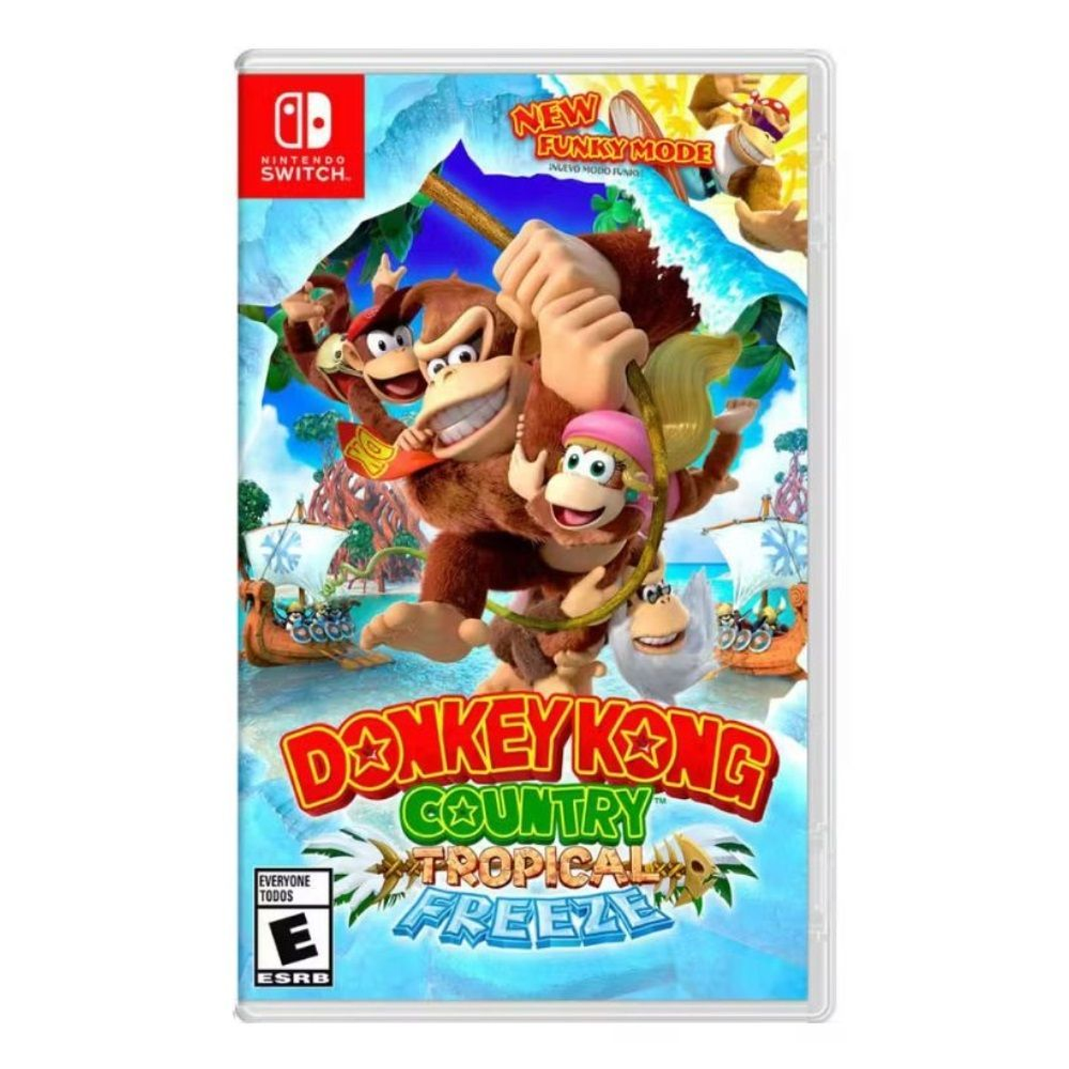 Donkey Kong Country Tropical Freeze Nintendo Switch Latam 1