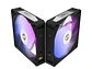 Kit de Ventiladores Alseye i-12 Argb, Color Negro - Miniatura 4