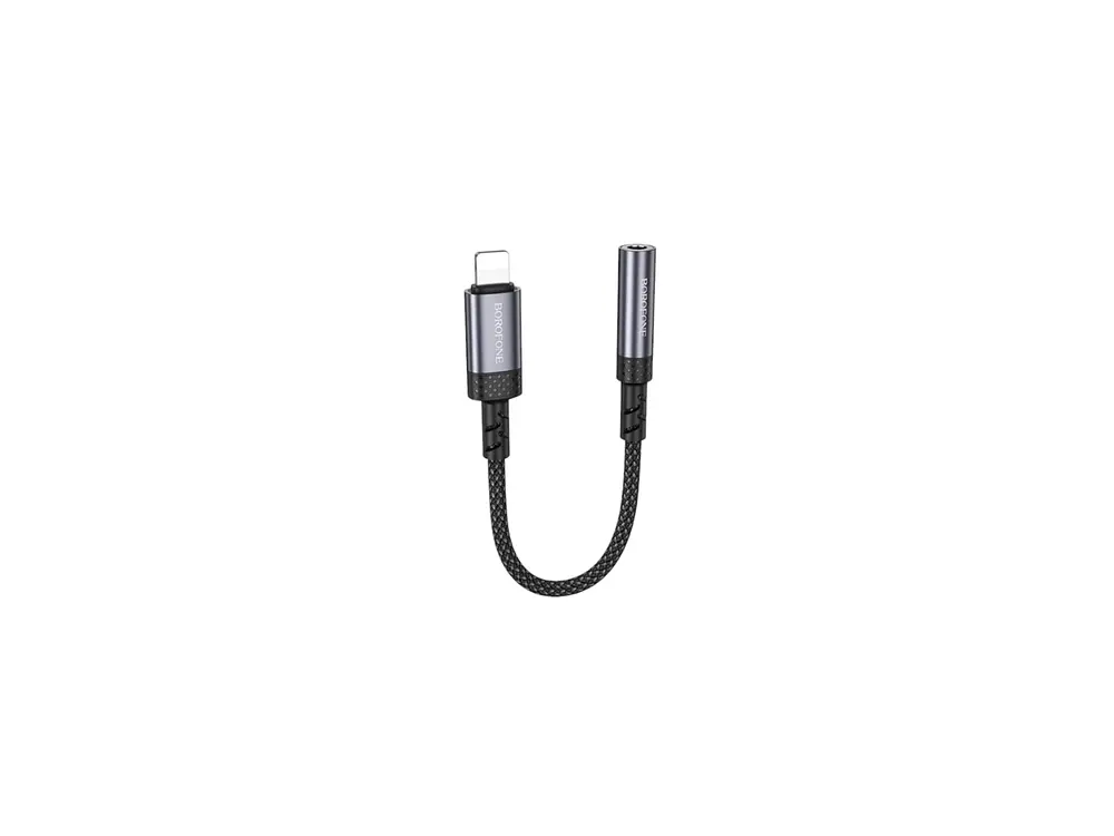 Adaptador de Audio Borofone BV24, Lightning a Jack 3.5 2