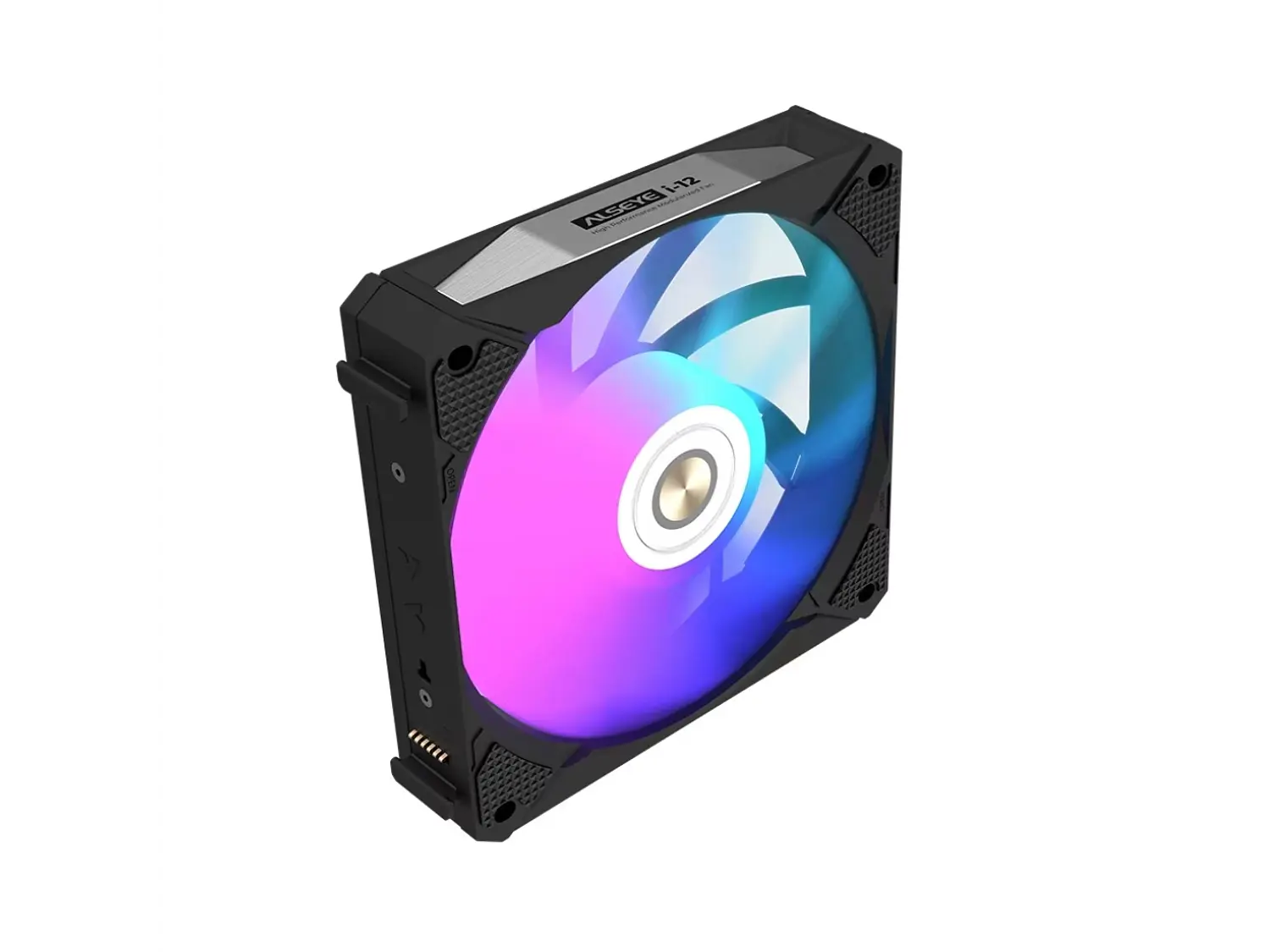 Kit de Ventiladores Alseye i-12 Argb, Color Negro 3
