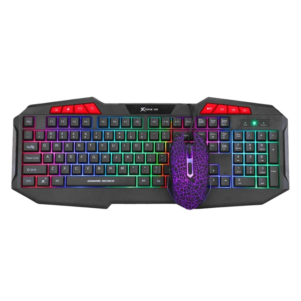 Kit Gamer Xtrike Me MK-503, Teclado + Mouse 3200 Dpi 1