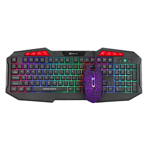 Kit Gamer Xtrike Me MK-503, Teclado + Mouse 3200 Dpi