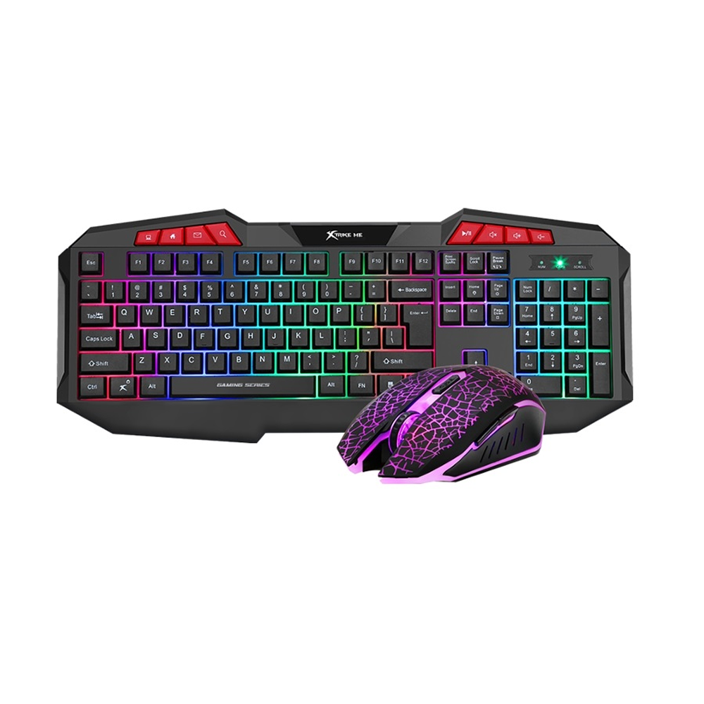 Kit Gamer Xtrike Me MK-503, Teclado + Mouse 3200 Dpi 2