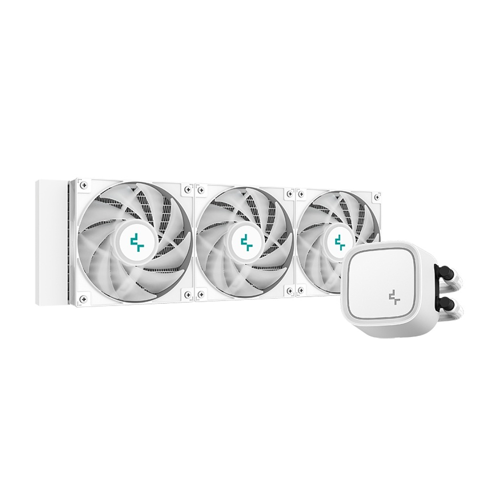 Refrigeración Liquida Deepcool LE720 ARGB, Color Blanco, AM5, LGA1851 5