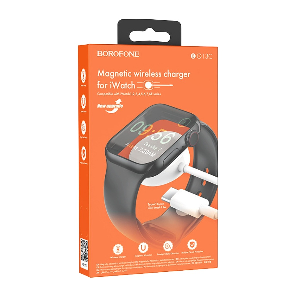 Cargador Inalámbrico Borofone BQ13C Para iWatch 1