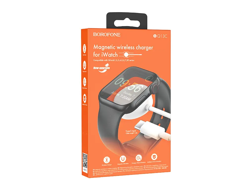 Cargador Inalámbrico Borofone BQ13C Para iWatch 1