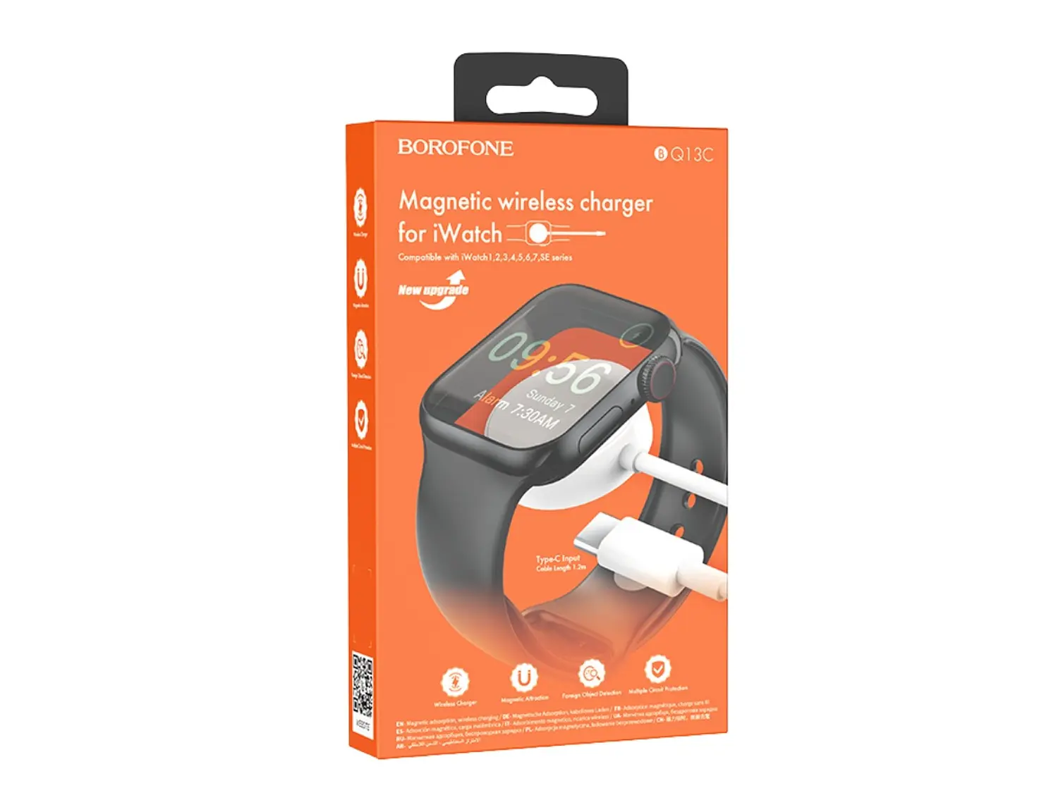 Cargador Inalámbrico Borofone BQ13C Para iWatch 1
