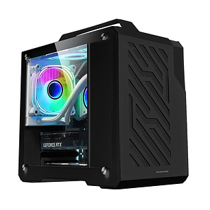 Gabinete Mini G600 Wj Coolman, Micro Atx, itx, Color Negro