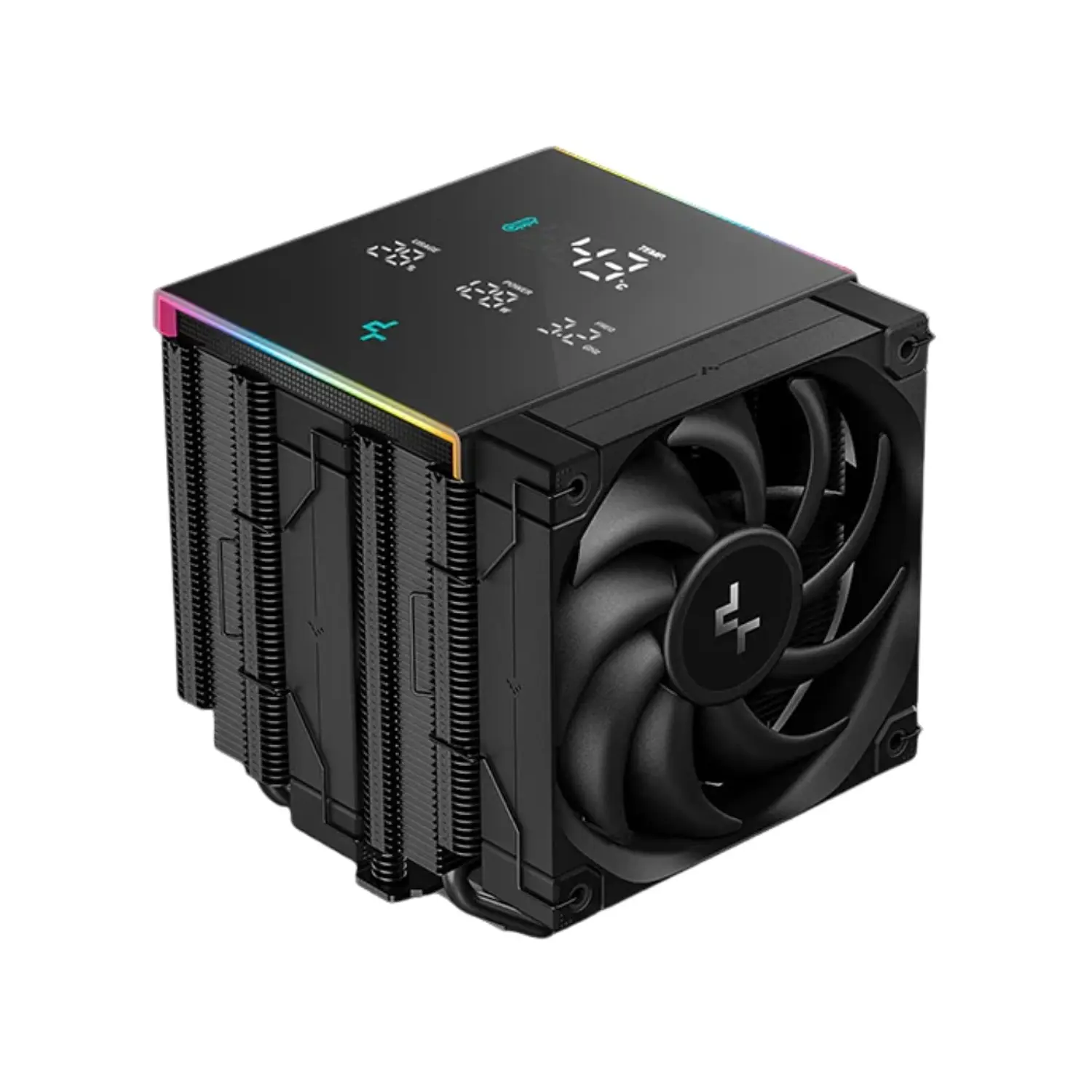 Cooler CPU DeepCool AK620, Digital PRO, Dual Fan, Color Negro, ARGB, AM5, LGA1851 1