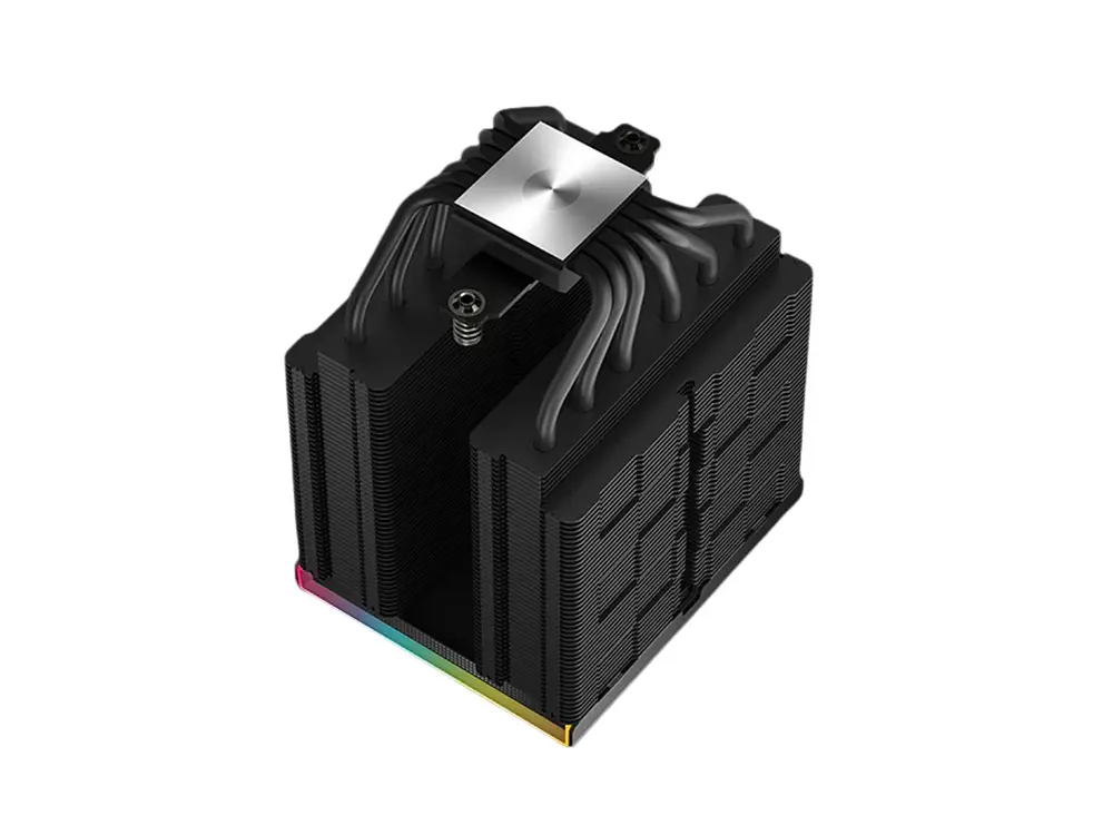 Cooler CPU DeepCool AK620, Digital PRO, Dual Fan, Color Negro, ARGB, AM5, LGA1851 3