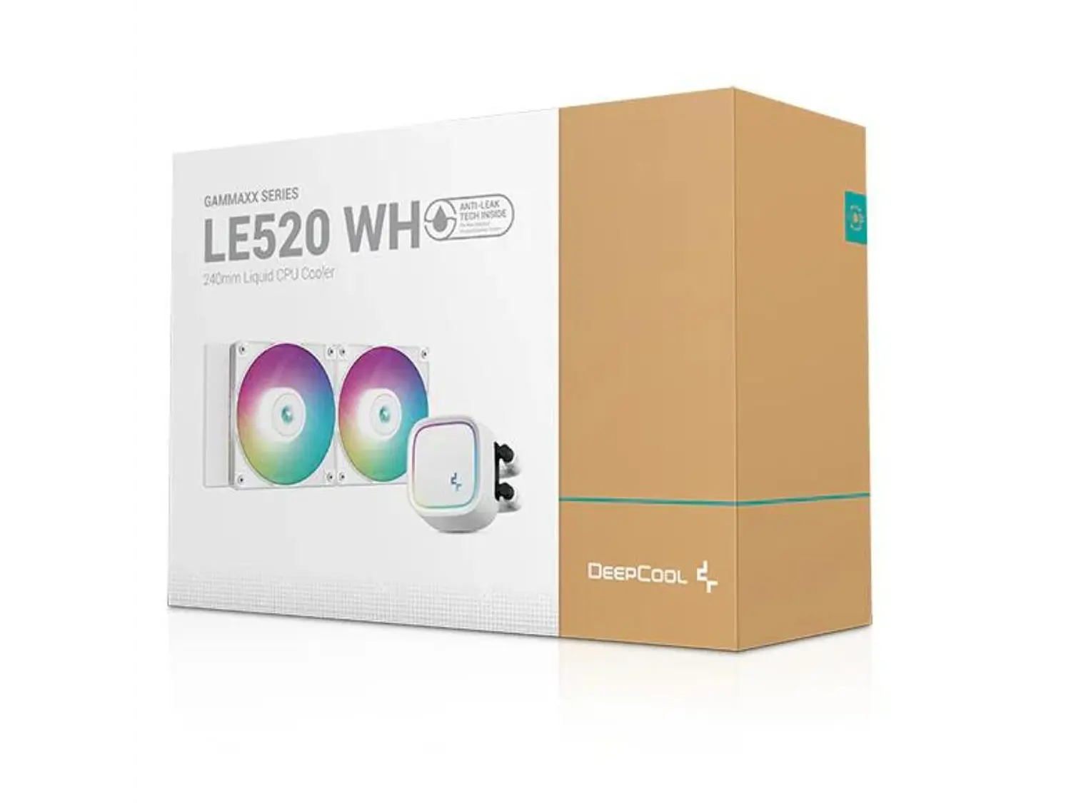 Refrigeración Liquida DeepCool LE520 ARGB, Color Blanco 5