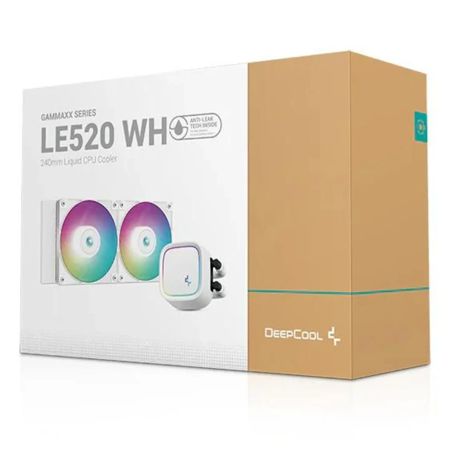 Refrigeración Liquida DeepCool LE520 ARGB, Color Blanco 5