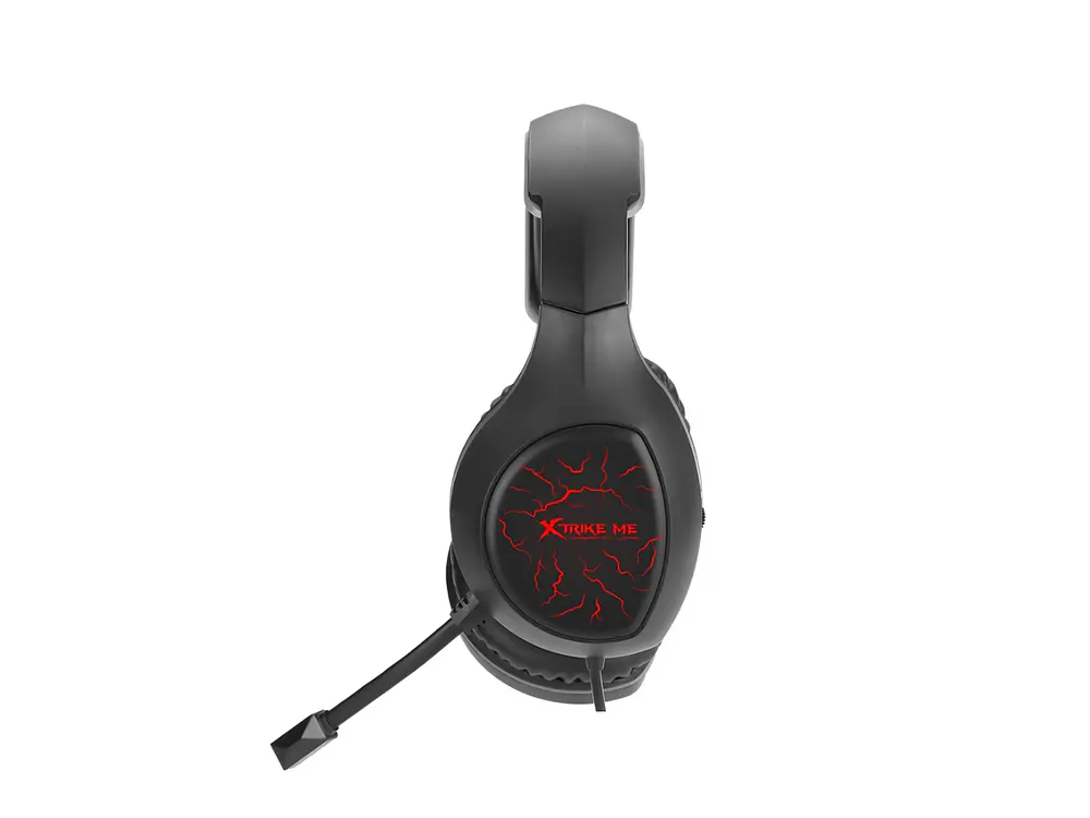 Audífono Gamer Xtrike Me GH-710, Color Negro y Rojo 2