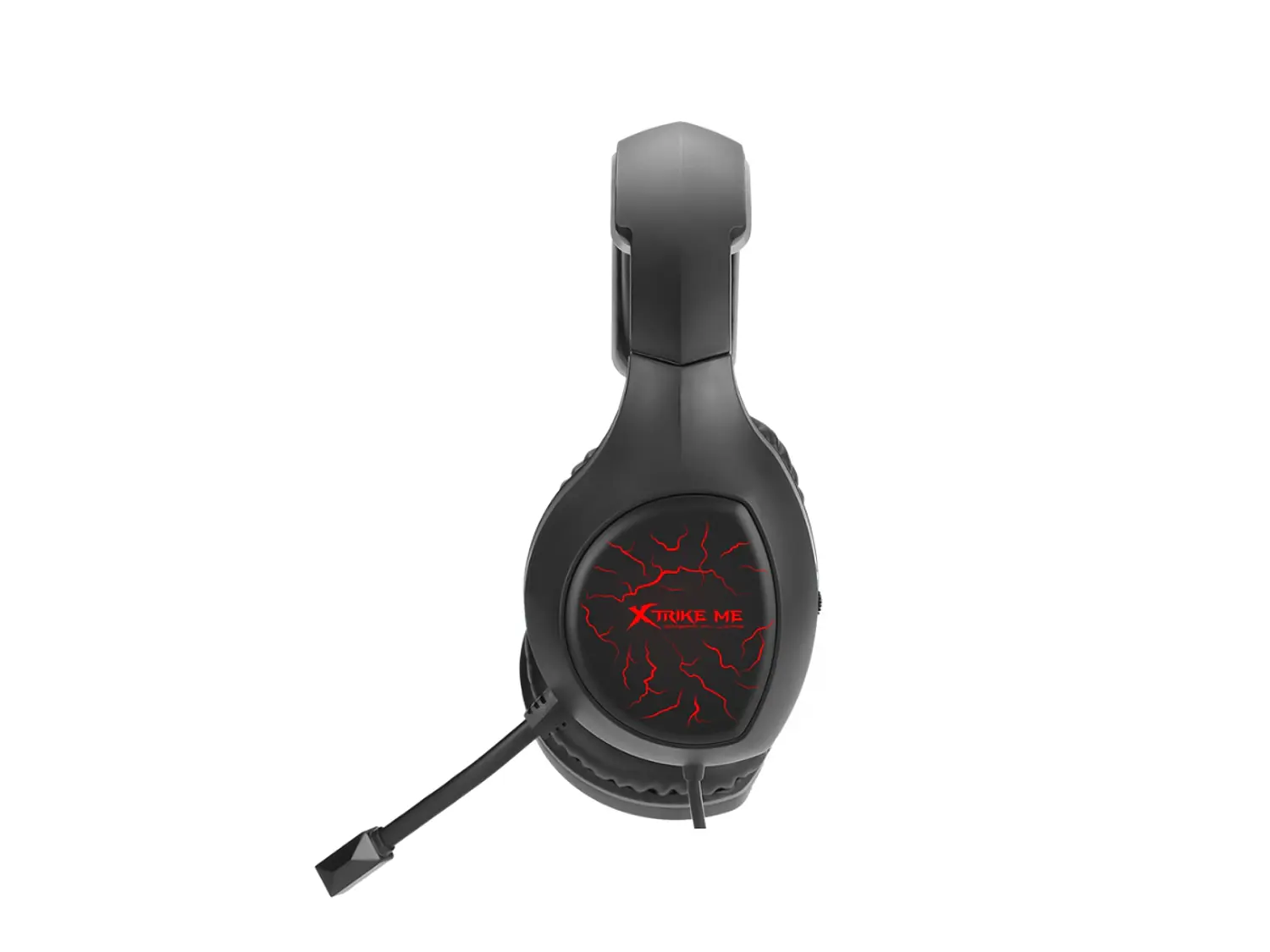 Audífono Gamer Xtrike Me GH-710, Color Negro y Rojo 2