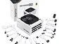 Fuente de Poder 1000W Segotep GM1000W, 80 PLUS Gold, ATX 3.1, Modular, Color Blanco - Miniatura 1