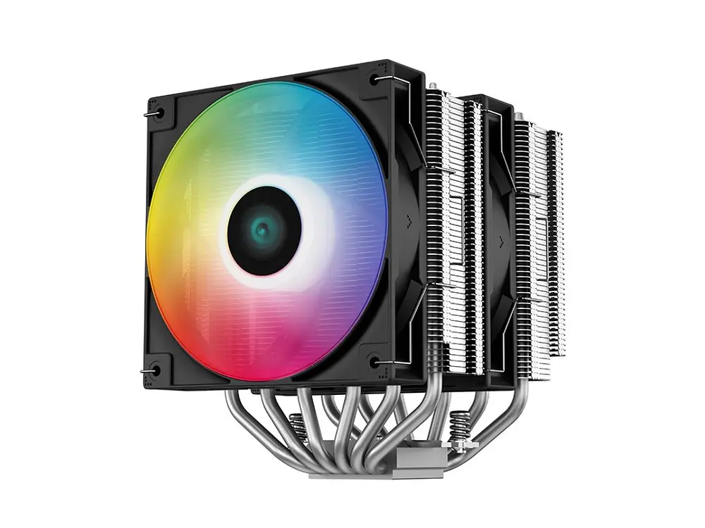 Disipador CPU DeepCool AG620 ARGB Dual Fan, AM5, LGA1851 2