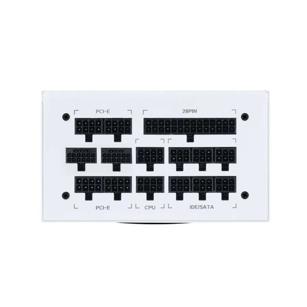 Fuente de Poder 1000W Segotep GM1000W, 80 PLUS Gold, ATX 3.1, Modular, Color Blanco 2