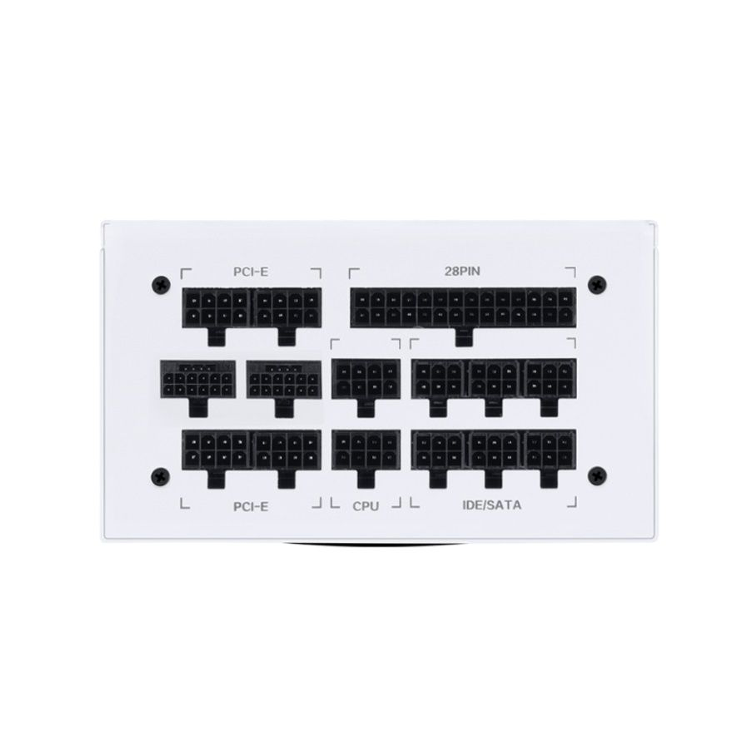 Fuente de Poder 1000W Segotep GM1000W, 80 PLUS Gold, ATX 3.1, Modular, Color Blanco 2