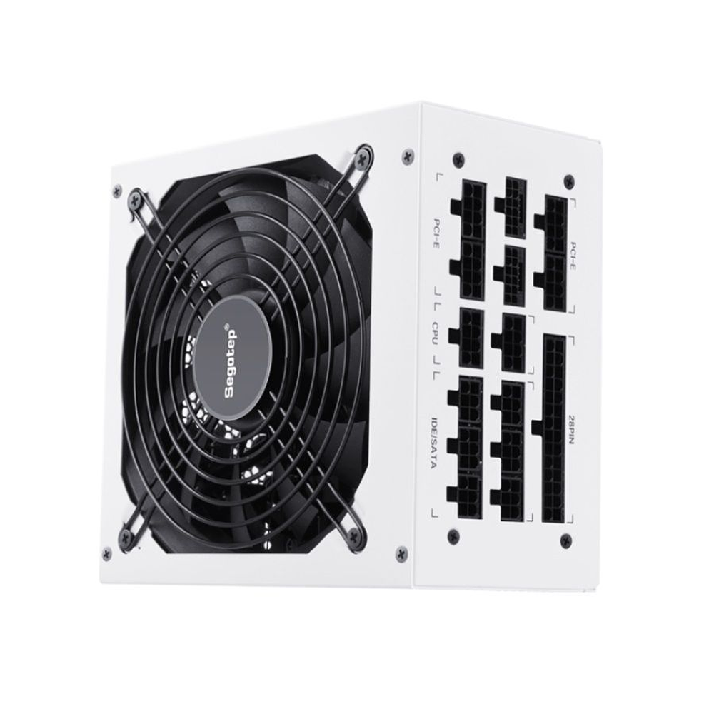 Fuente de Poder 1000W Segotep GM1000W, 80 PLUS Gold, ATX 3.1, Modular, Color Blanco 4