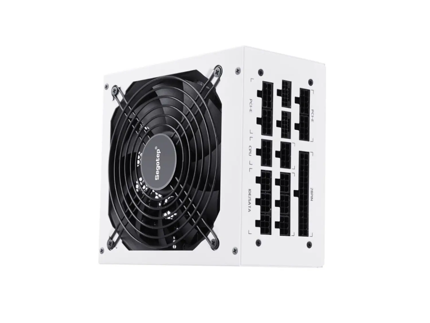 Fuente de Poder 1000W Segotep GM1000W, 80 PLUS Gold, ATX 3.1, Modular, Color Blanco 4