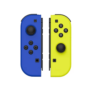 Joy Con Para Nintendo Switch y Oled, Color Azul y Amarillo Neón