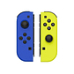 Joy Con Para Nintendo Switch y Oled, Color Azul y Amarillo Neón - Miniatura 1