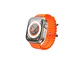 Smart Watch BD3 Ultra Borofone Sport Dorado, Correa Color Naranja - Miniatura 2