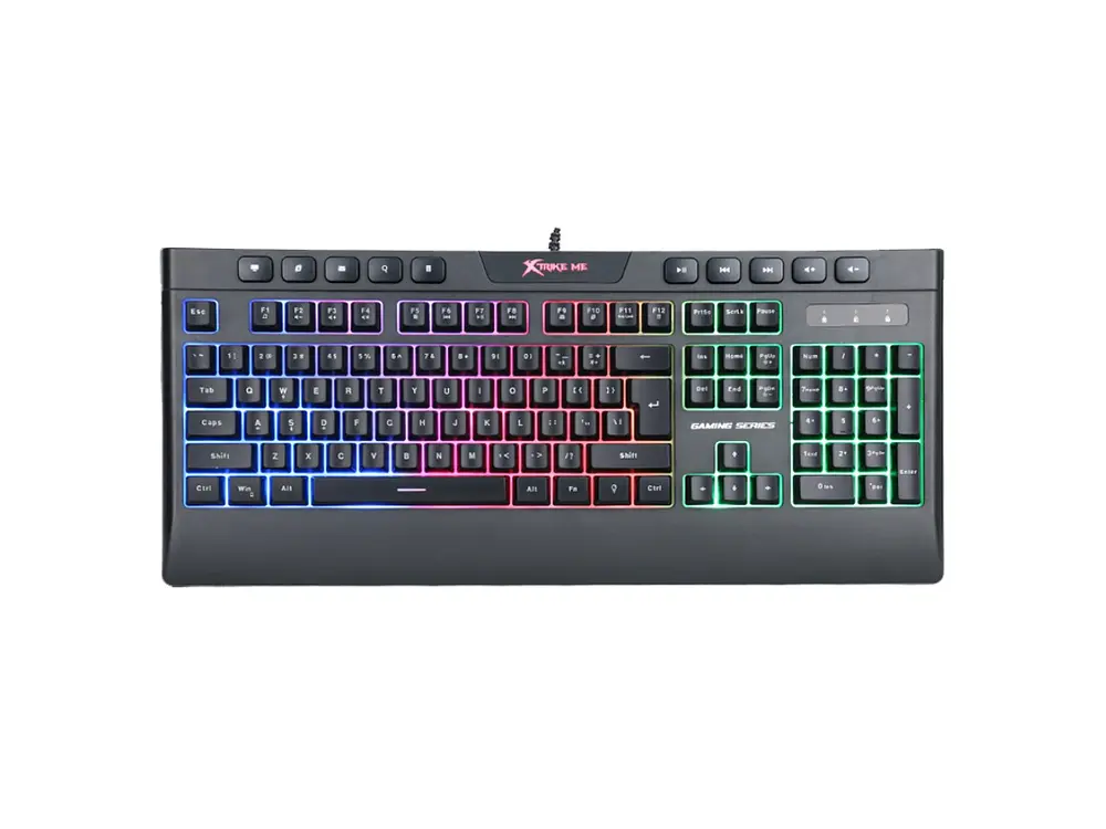 Teclado Gamer Xtrike Me KB-508 Multimedia, Membrana 1