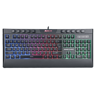 Teclado Gamer Xtrike Me KB-508 Multimedia, Membrana