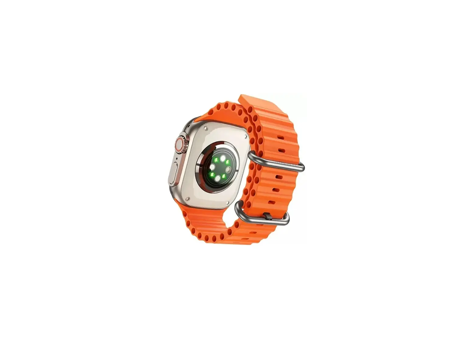 Smart Watch BD3 Ultra Borofone Sport Dorado, Correa Color Naranja 6