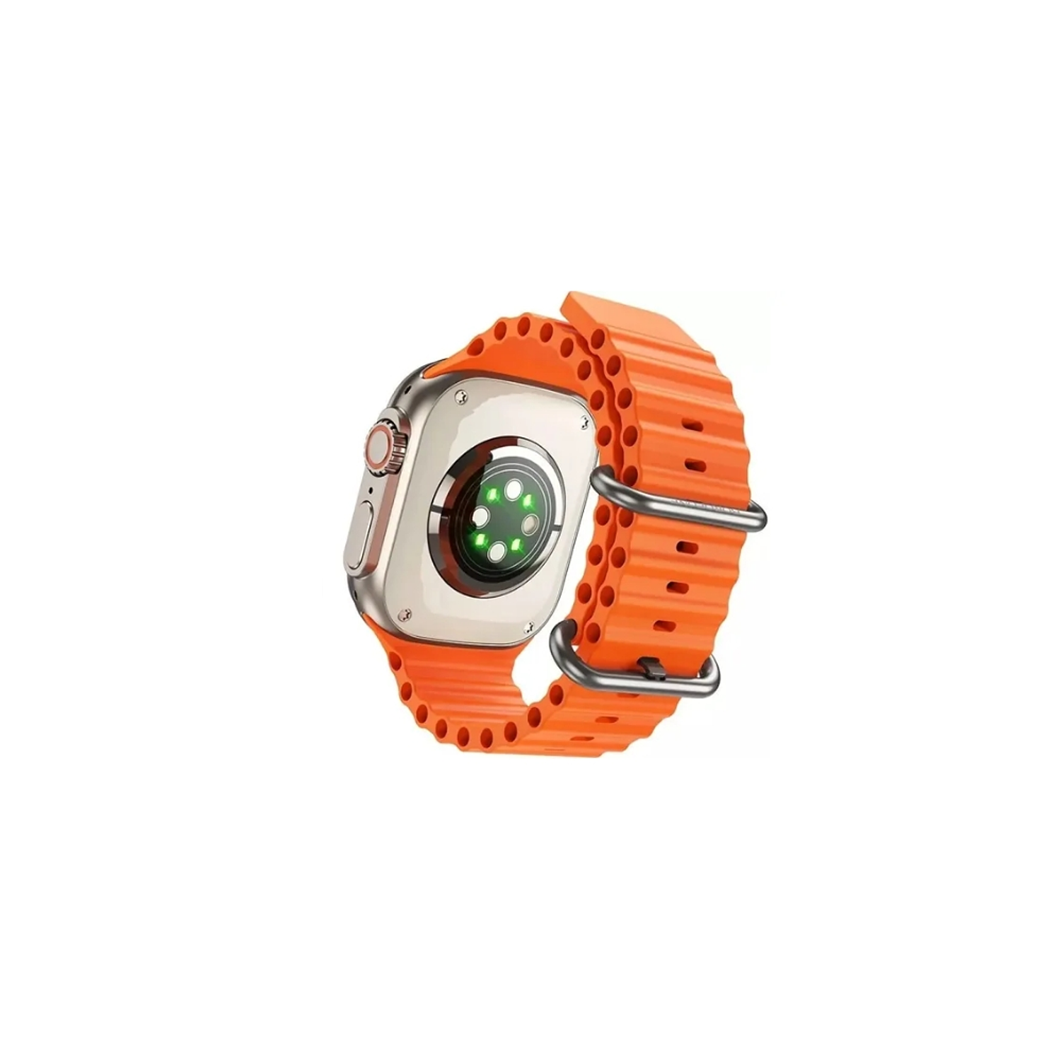 Smart Watch BD3 Ultra Borofone Sport Dorado, Correa Color Naranja 3