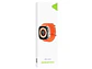 Smart Watch BD3 Ultra Borofone Sport Dorado, Correa Color Naranja - Miniatura 5