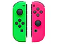 Joy Con Para Nintendo Switch y Oled, Color Verde y Rosa Neón - Miniatura 1