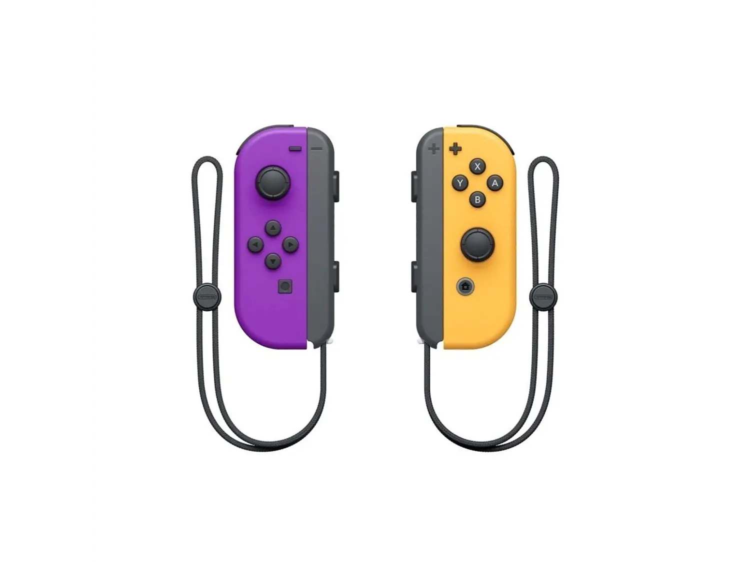 Joy Con Nintendo Switch Neon Purple Orange 2