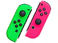 Joy Con Para Nintendo Switch y Oled, Color Verde y Rosa Neón - Miniatura 2