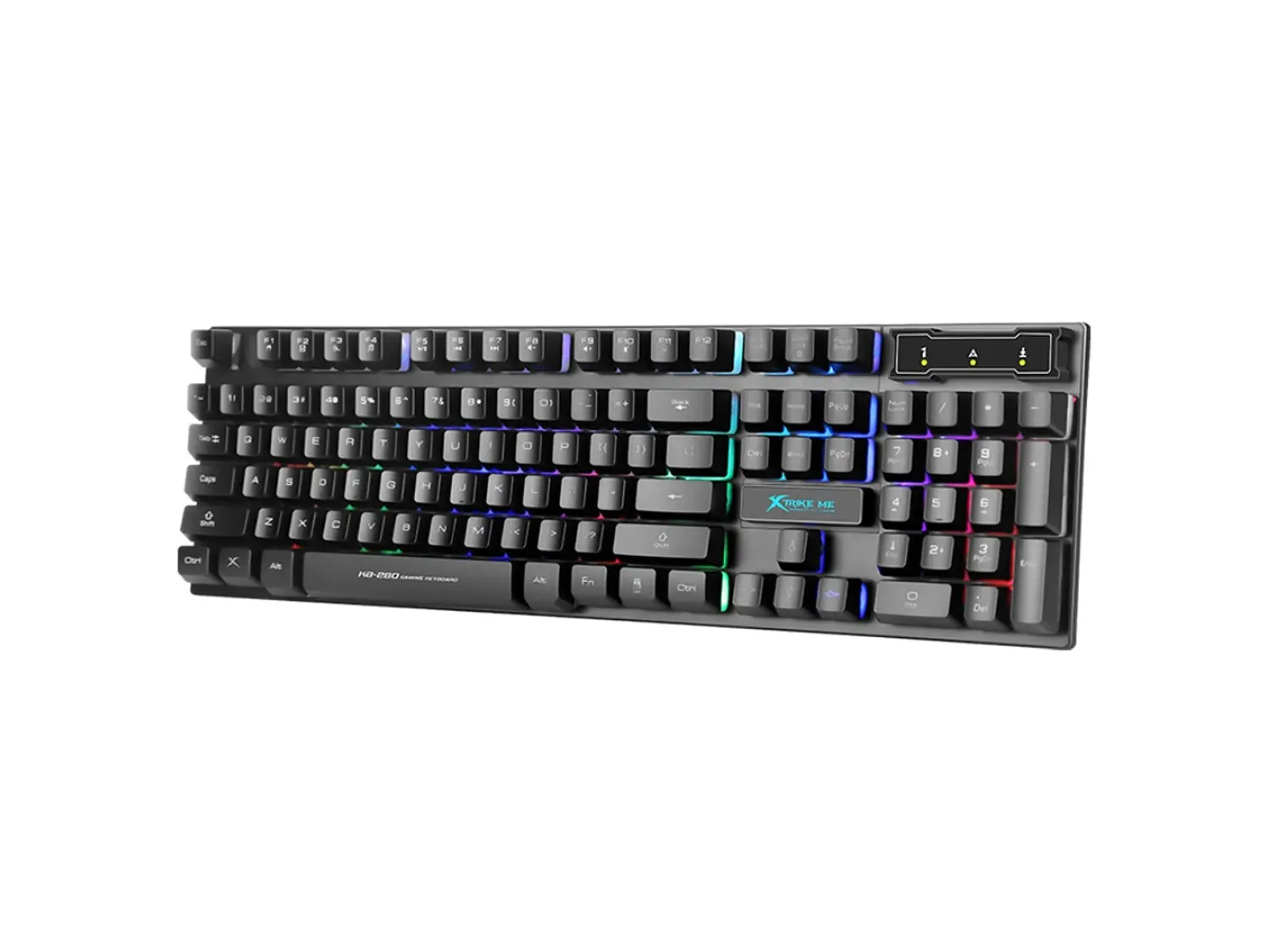 Teclado Gamer Xtrike Me KB-280, Membrana, Español 3