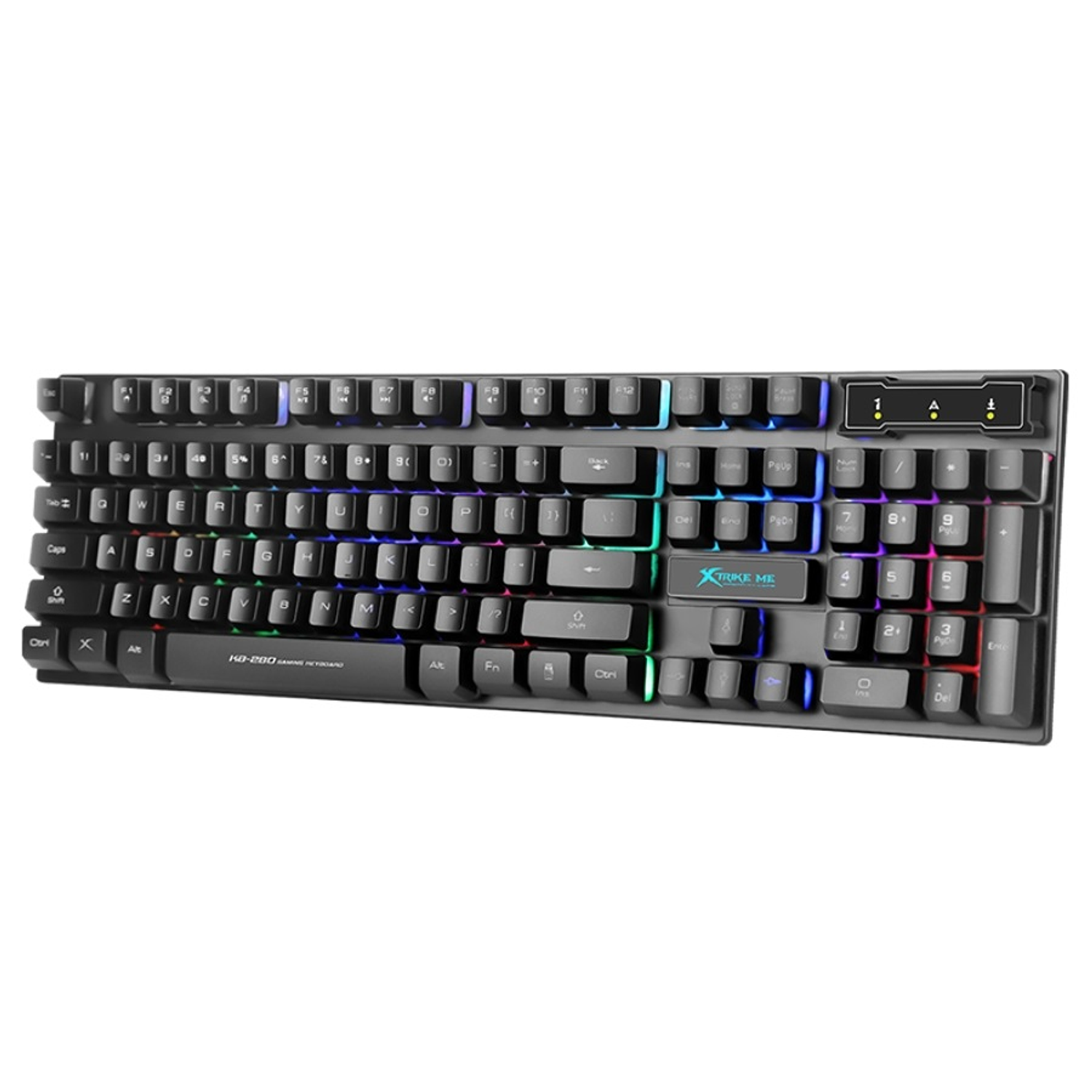 Teclado Gamer Xtrike Me KB-280, Membrana, Español 3