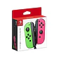 Joy Con Original Nintendo Switch Neon Green Pink - Miniatura 1