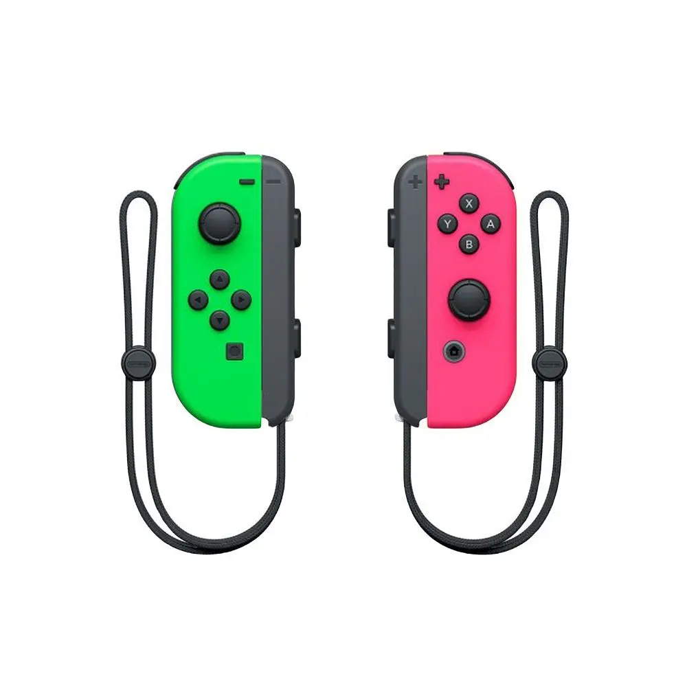 Joy Con Original Nintendo Switch Neon Green Pink 2