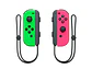 Joy Con Original Nintendo Switch Neon Green Pink - Miniatura 2