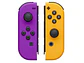 Joy Con Para Nintendo Switch y Oled, Color Morado y Naranjo Neón - Miniatura 1
