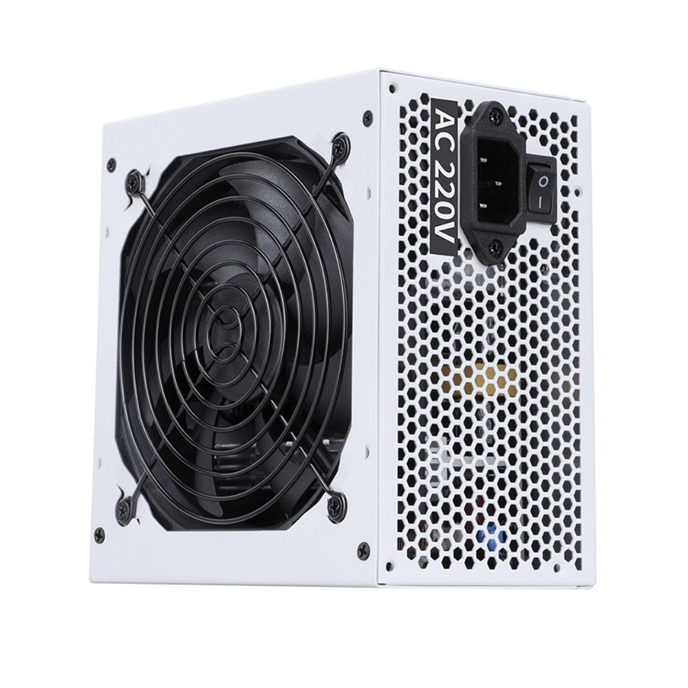 Fuente de Poder 550W Segotep AN550W, 80 Plus, Color Blanco 3