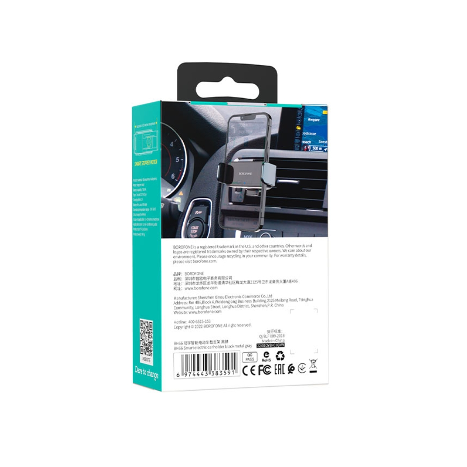 Soporte para Teléfono Eléctrico Borofone BH66 2