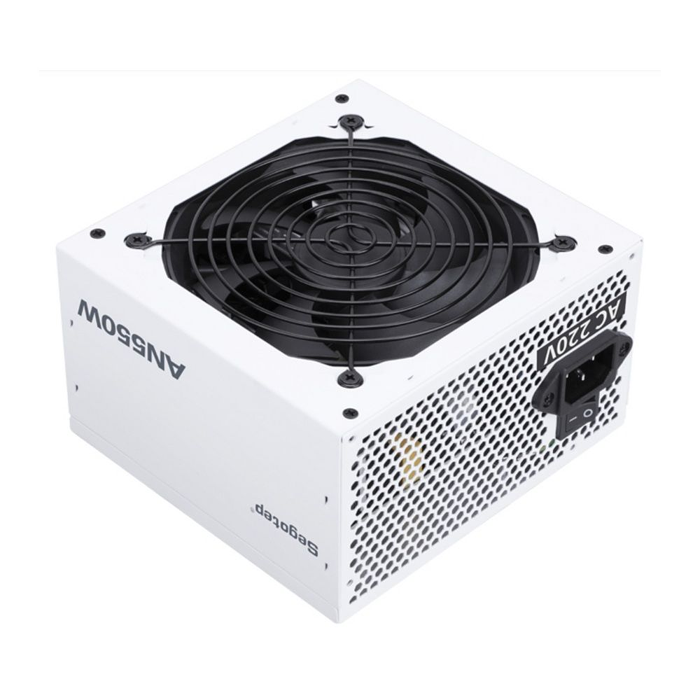 Fuente de Poder 550W Segotep AN550W, 80 Plus, Color Blanco 2
