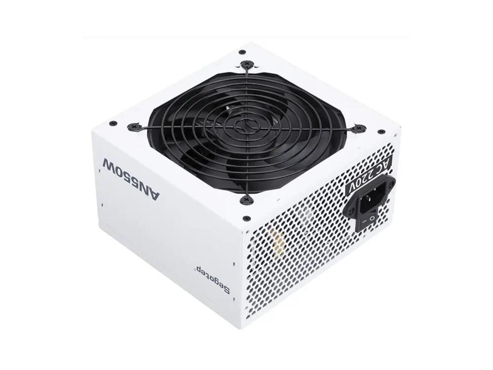 Fuente de Poder 550W Segotep AN550W, 80 Plus, Color Blanco 2