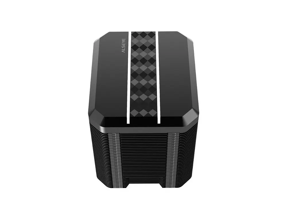 Cooler para CPU Alseye M90, AM5, LGA1700, Color Negro 2