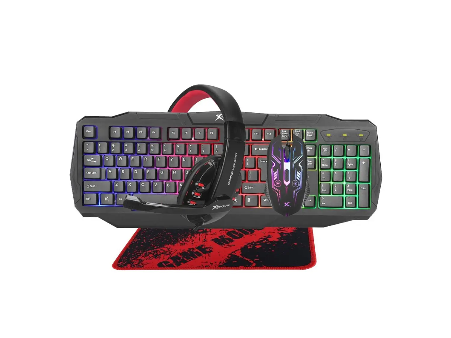 Pack Gamer Xtrike Me 4 en 1 CM-406 1