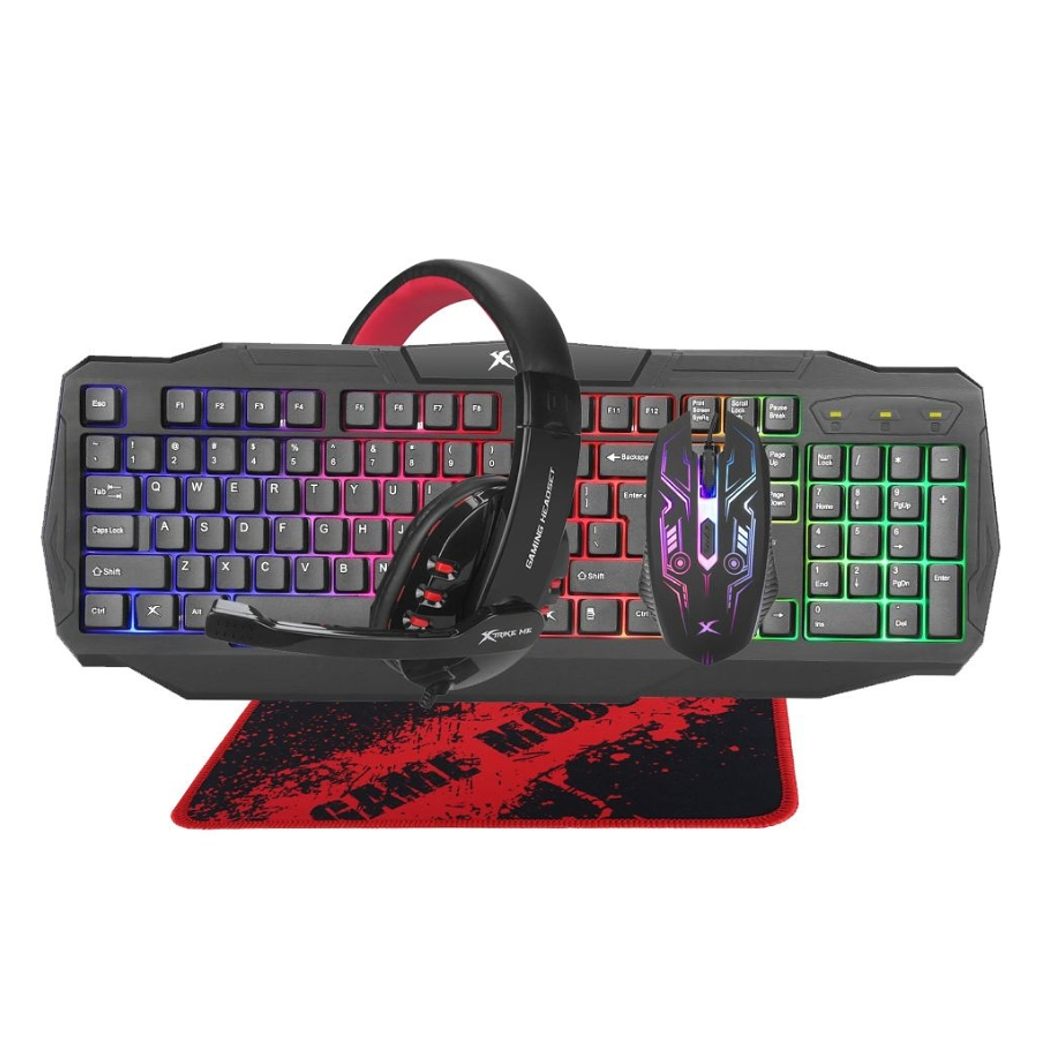 Pack Gamer Xtrike Me 4 en 1 CM-406 1