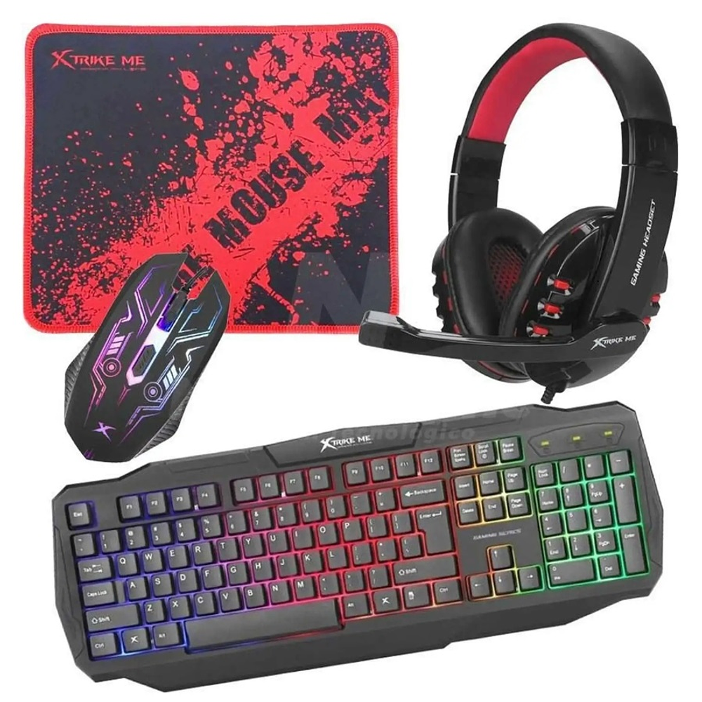 Pack Gamer Xtrike Me 4 en 1 CM-406 3